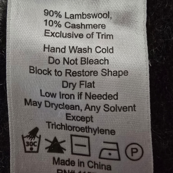 Ibex Lambswool And Cashmere Knit Cardigan - Picture 6 of 6